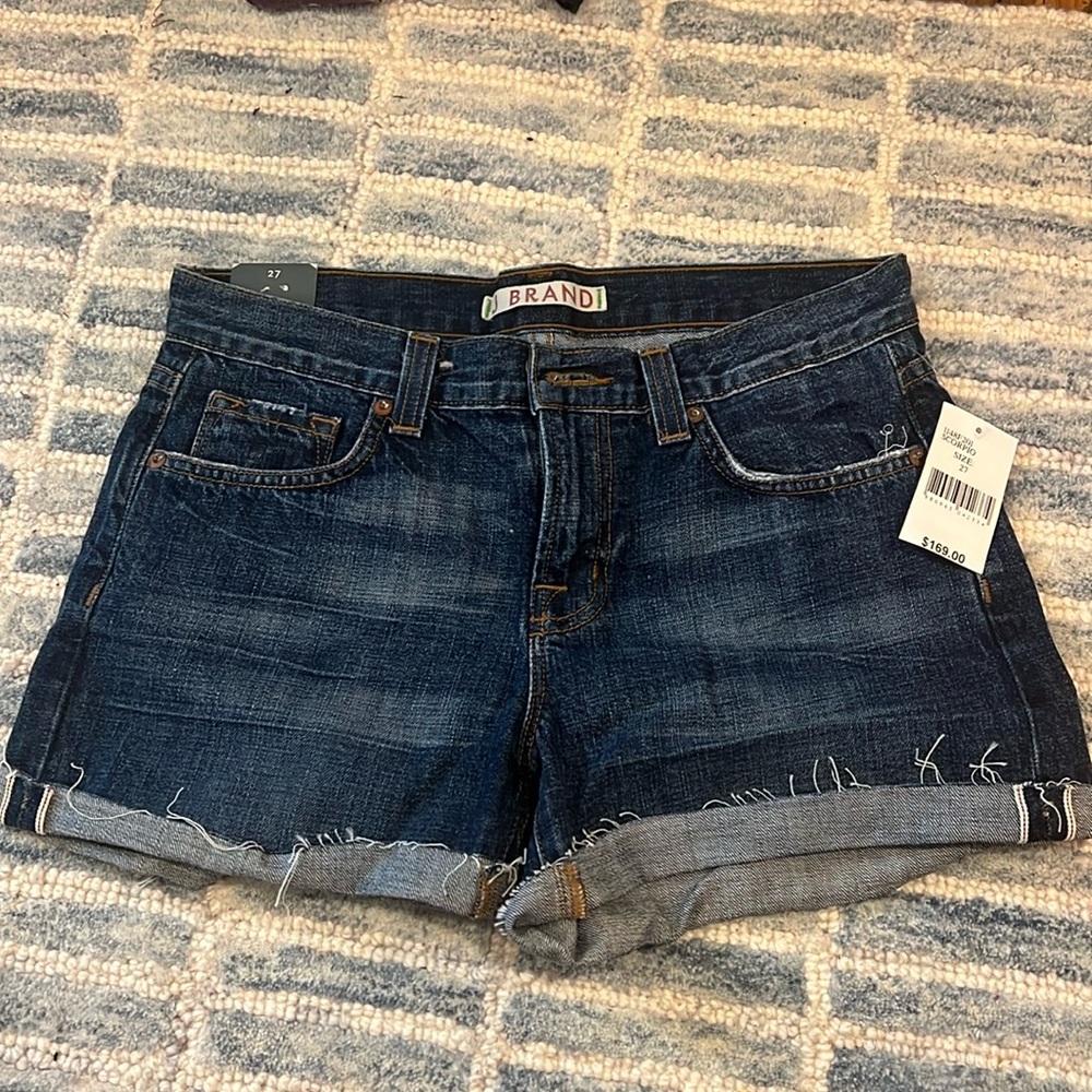 New with tags, jbrand size 27 jean shorts